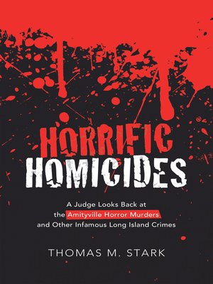 cover image of Horrific Homicides